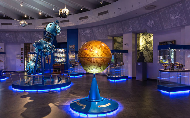 Cosmology space exhibit